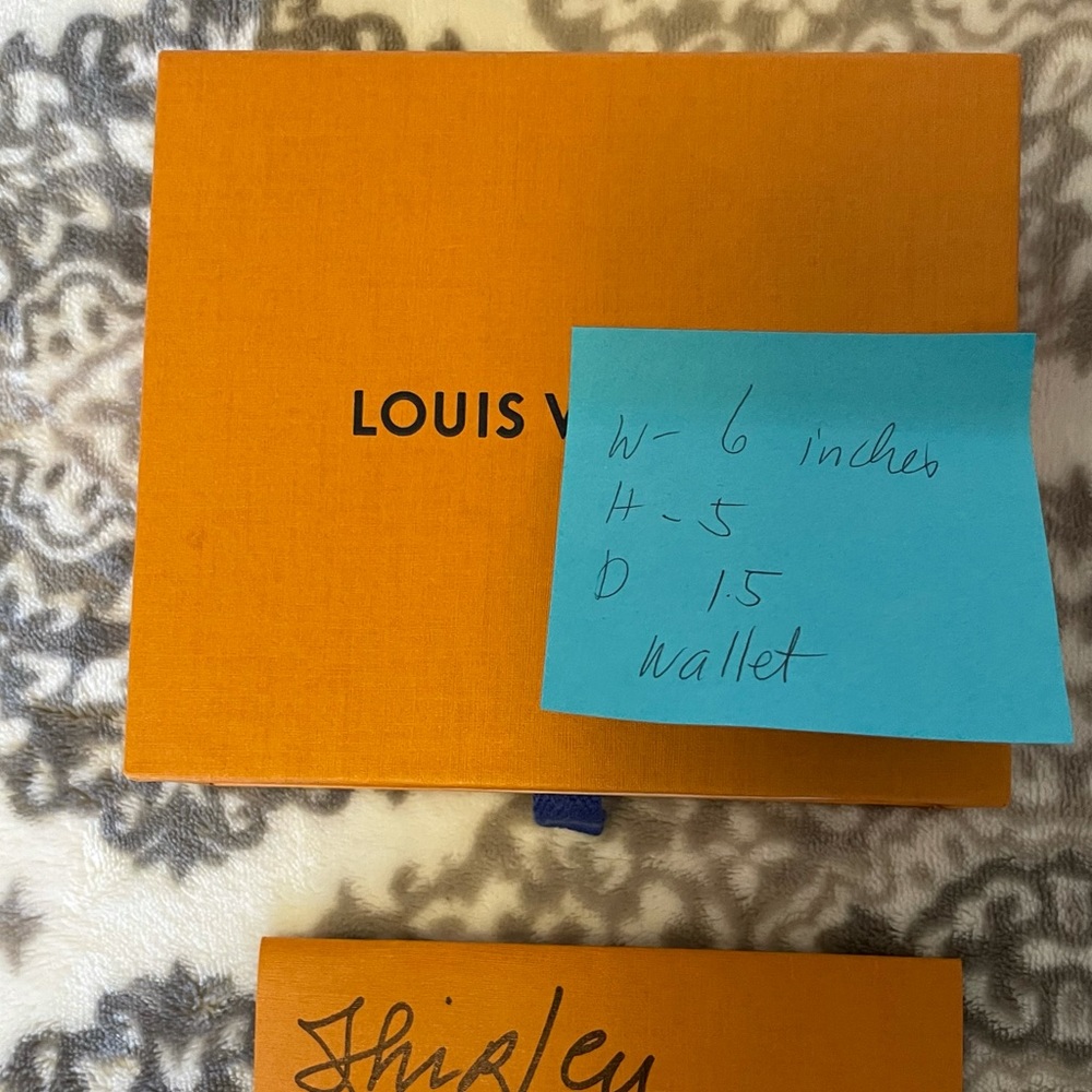 Authentic Louis Vuitton drawer box.
